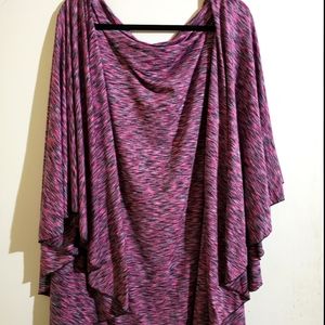 Demdaco City Wrap Sport Spacedye pink, grey, black